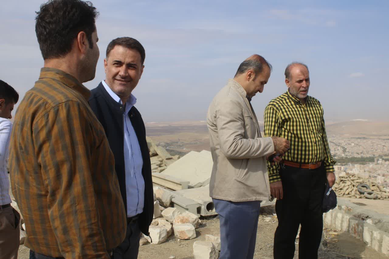 در راستای پیگیریهای مستمر به منظور توسعه و آماده سازی فضاهای تفرجگاهی بوکان صورت گرفت.