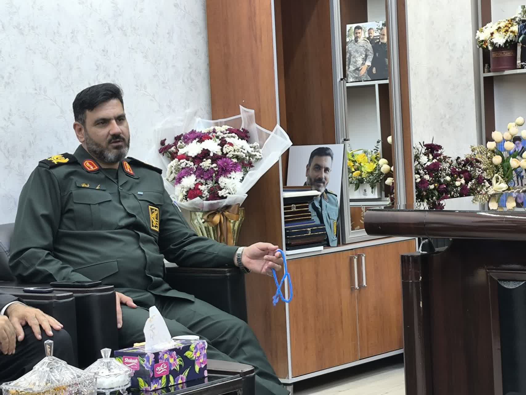 💢دیدار فرمانداران بوکان و مهاباد با فرمانده قرارگاه امام سجاد (ع)