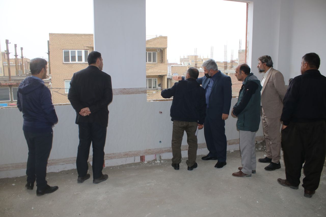 بازدید فرماندار شهرستان بوکان از مدارس در حال احداث رضوان، صوفی عباسی و هنرستان 6کلاسه